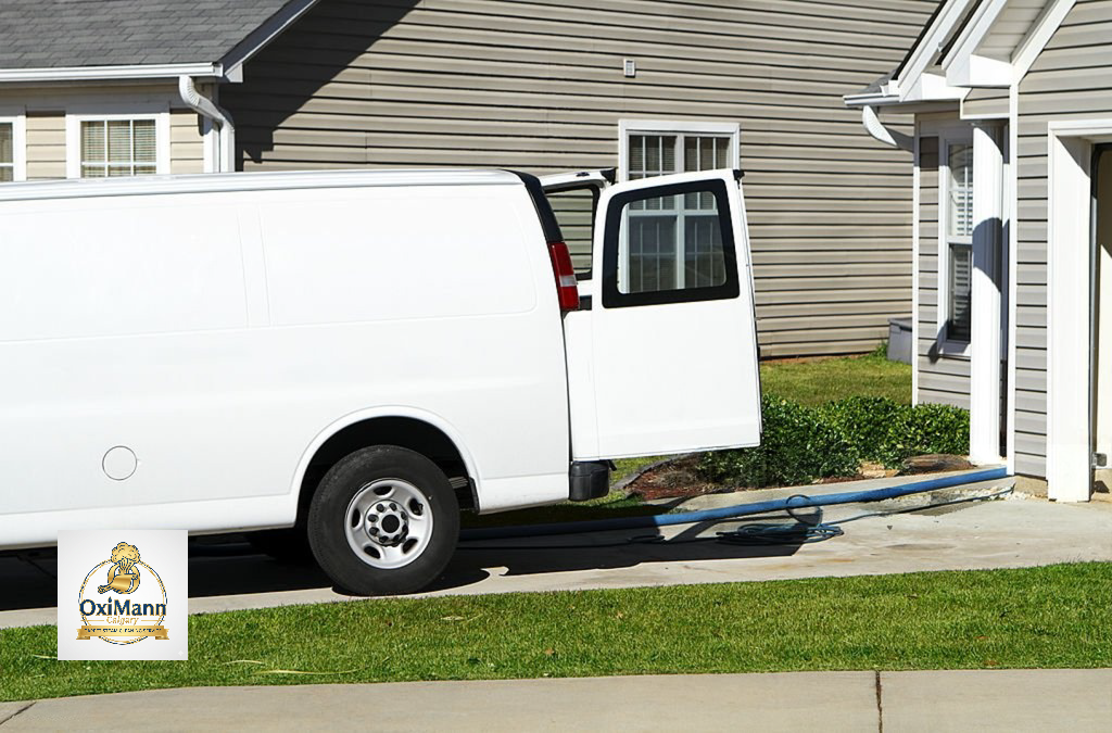 Steam Carpet Cleaning in Okotoks by the Oximann