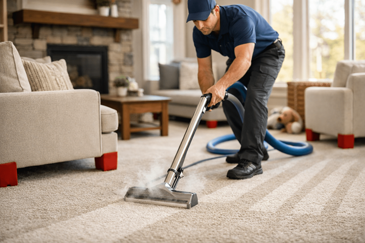 OxiMann Pro Carpet Cleaner Okotoks offers professional carpet cleaning services in the Okotoks area. They specialize in deep cleaning to remove dirt, stains, and allergens from carpets, ensuring a fresh and spotless result. With advanced cleaning technology and experienced staff, OxiMann Pro provides reliable and efficient service to both residential and commercial clients. Whether you need routine maintenance or a thorough cleaning, they are committed to enhancing the appearance and longevity of your carpets.